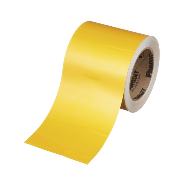 Reflective Continuous Tape, Yellow, 4.00